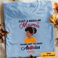 Personalized Regular Mom T Shirt AG82 29O57 thumb 1