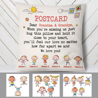 Personalized Postcard Letter To Grandma Pillow JR271 65O60 thumb 1