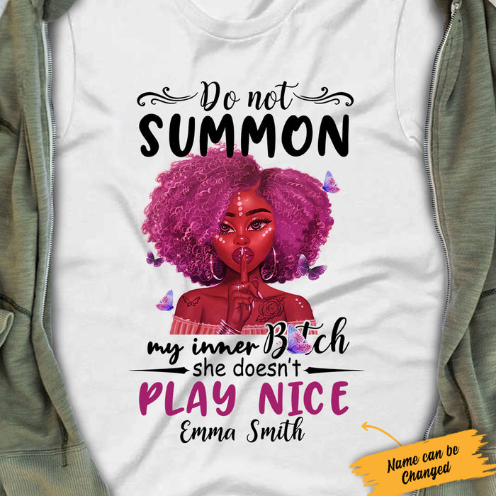 Personalized Don't Summon T Shirt JL253 65O34 1