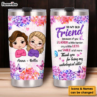 Personalized Gift For Friends To My Old Friend Steel Tumbler 32294 thumb 1