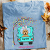 Personalized Dog Mom Easter Peeps T Shirt FB245 81O57 1