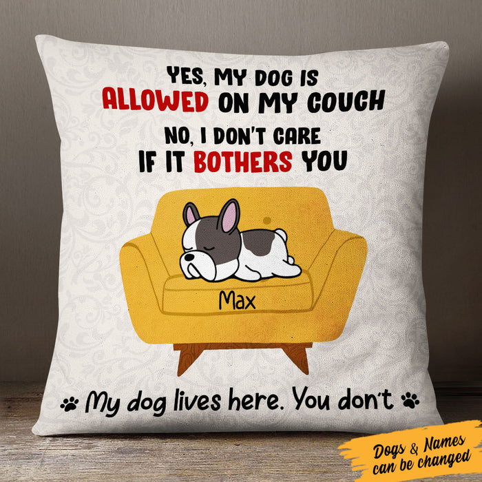 Personalized Dog Couch  Pillow SB251 81O53 (Insert Included) 1
