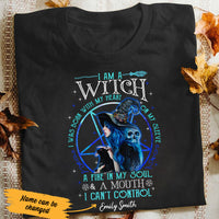 Personalized Halloween Witch T Shirt JL142 67O53 thumb 1