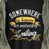 Heaven Mother Is Smiling Memorial T Shirt  DB231 81O36 1