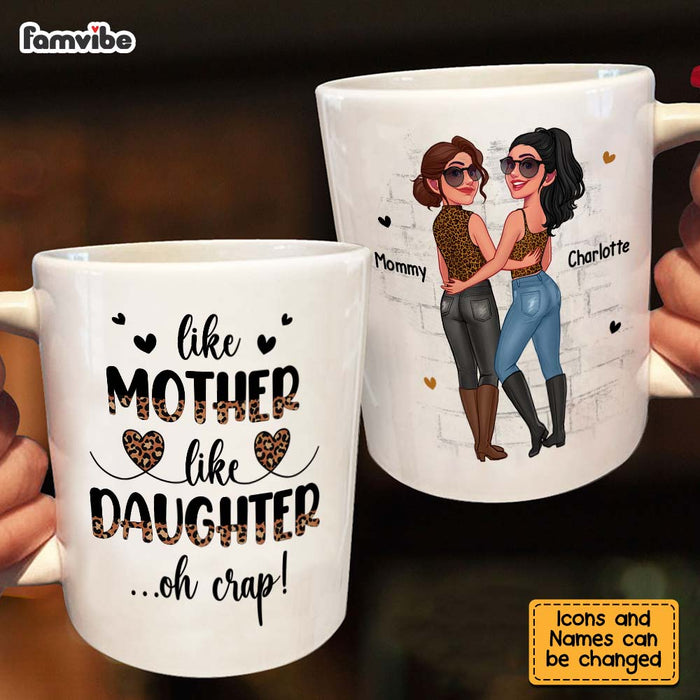 Personalized Like Mother Like Daughter Mug 24742 1