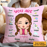 Personalized Gift For Granddaughter You Are Affirmation Pillow 32251 thumb 1