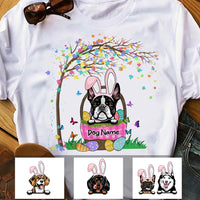Personalized Dog Mom Easter T Shirt MR13 26O34 thumb 1