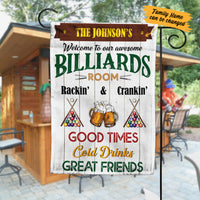 Personalized Rackin Game Room Billiards Flag AG132 28O57 thumb 1