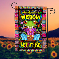 Hippie Let It Be Frog Flag JL91 65O36 thumb 1