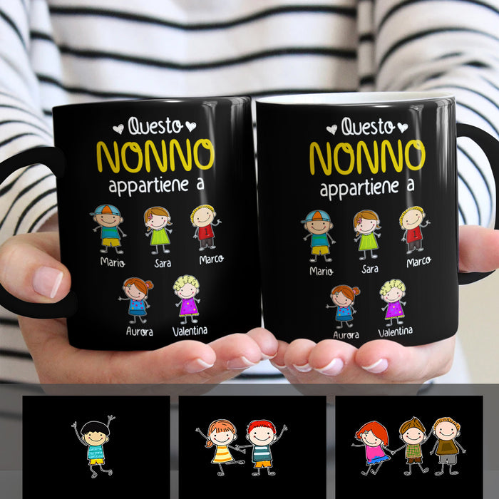 Personalized Nonno Italian Grandpa Mug MR235 81O34 1