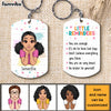 Personalized Mental Health Gift For Granddaughter Little Reminders Aluminum Keychain 22837 1
