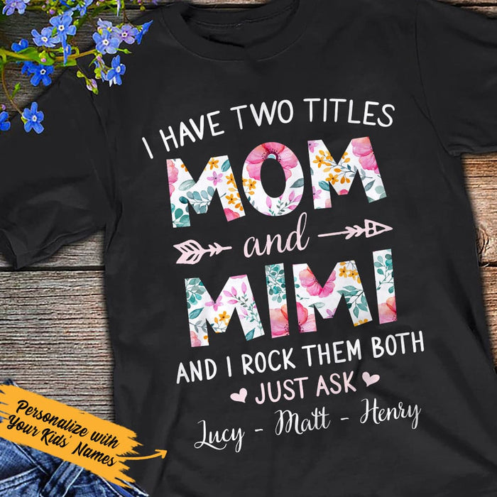 Personalized Grandma T Shirt JN162 85O36 1