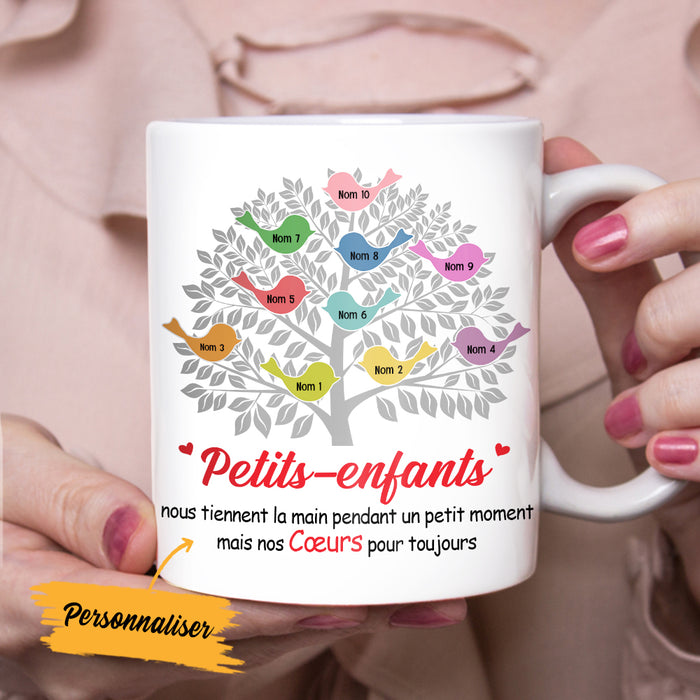 Personalized French Maman Grand-mère Tree Mom Grandma Mug AP156 65O36 1