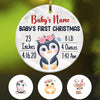 Personalized Baby First Christmas Ornament OB131 26O34 1