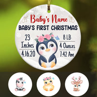 Personalized Baby First Christmas Ornament OB131 26O34 thumb 1