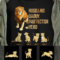 Personalized Dad Lion T Shirt MY193 30O58 thumb 1