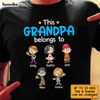 Personalized This Grandpa Belongs Shirt - Hoodie - Sweatshirt OB254 36O53 thumb 1