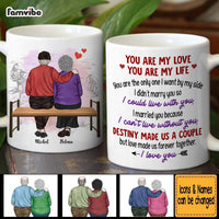 Personalized Couple Gift You Are My Love You Are My Life Mug 31267 thumb 1