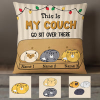 Personalized This is My Couch Cat  Pillow NB302 73O36 thumb 1