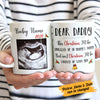 Personalized Baby Ultrasound Dear Dad Mug NB125 81O58 1