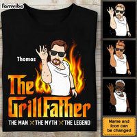 Personalized Gift For Grill Dad Shirt - Hoodie - Sweatshirt 26141 thumb 1
