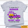 Personalized Mom Grandma French Maman Grand-mère T Shirt MY32 26O47 1