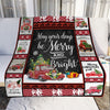 Red Truck Christmas Blanket AU1601 90O34 1