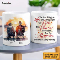Personalized Gift For Couples The Memories We've Made  Along The Way Mug 31204 thumb 1