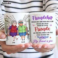 Personalized Friends Gift I Feel So Lucky That  My Friend Is You Mug 31215 thumb 1