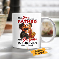 Personalized BWA Dad And Daughter Love Mug AG173 81O47 thumb 1