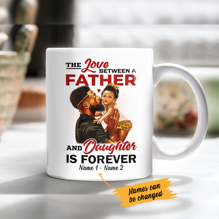 Personalized BWA Dad And Daughter Love Mug AG173 81O47 1