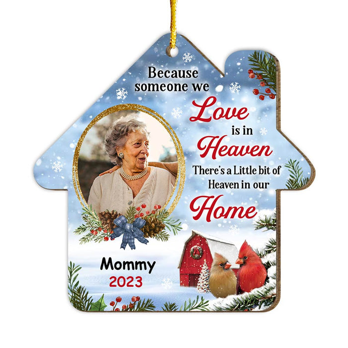 Personalized Memorial Gift Cardinal Someone We Love Is In Heaven Ornament 30071 1