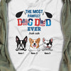 Personalized Dog Dad T Shirt MY112 26O58 1