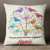 Personalized  French Maman Grand-mère Blessings Tree Mom Grandma Pillow AP97 65O36 (Insert Included) 1