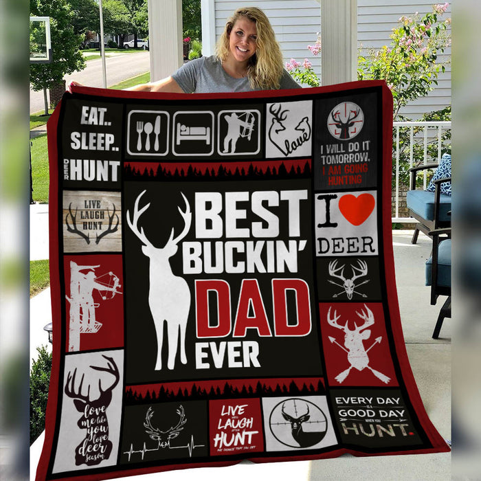 Hunting Dad Blanket NB272 87O34 1