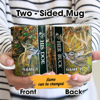Personalized Hunting Couple We Got This Mug  JR42 87O60 thumb 1