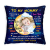 Personalized Baby First Mother's Day Gift Animal Theme Upload Photo Pillow 31538 1