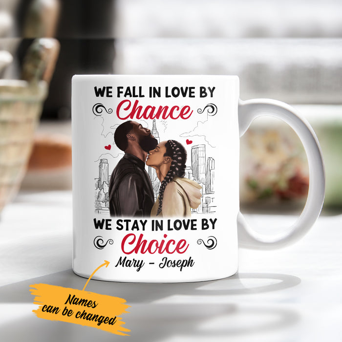 Personalized BWA Couple Stay In Love By Choice Mug AG261 65O36 1