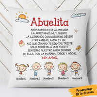 Personalized Grandma Mom Abuela Spanish Pillow AP222 73O57 thumb 1