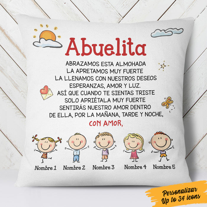 Gifts for Grandma in Spanish, Regalos Abuela Acrylic Night regalos abuela