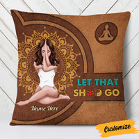 Personalized Yoga Girl Pillow NB201 87O53 thumb 1