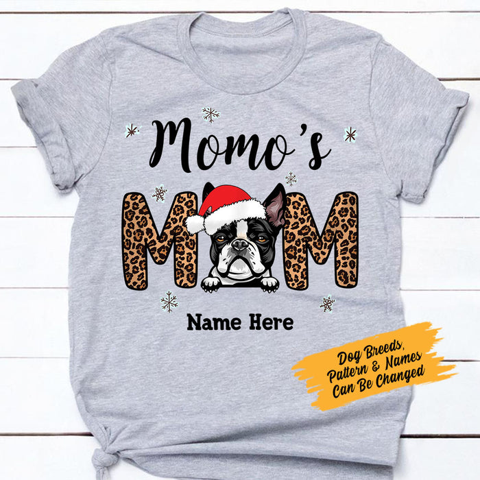 Personalized Dog Mom T Shirt NB301 73O58 1