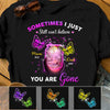 Personalized Memorial Butterfly Loss Of Mom Dad T Shirt MR311 30O57 1