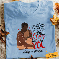 Personalized BWA Couple All Love All T Shirt AG263 65O65 thumb 1