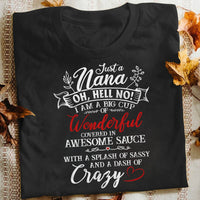 Nana Grandma Big Cup Of Wonderful T Shirt  DB1917 81O60 thumb 1