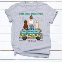 Personalized Hippie Dog T Shirt MR161 73O34 thumb 1