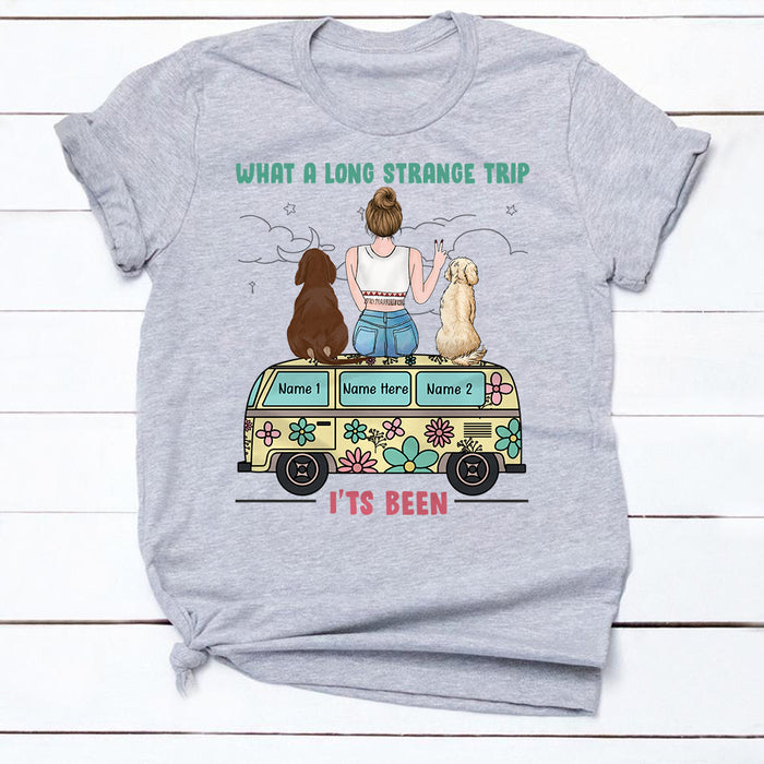 Personalized Hippie Dog T Shirt MR161 73O34 1