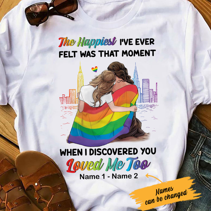 Personalized You Loved Me Too LGBT Lesbian Love T Shirt SB152 67O47 1