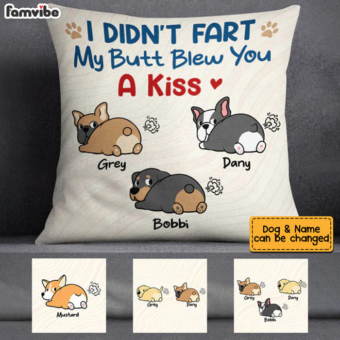Personalized Dog Mom I Didn't Fart Pillow SB242 81O58 1