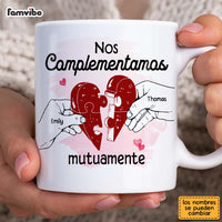 Personalized Couple Gift Spanish Nos Complementamos Mutuamente Mug 31022 thumb 1
